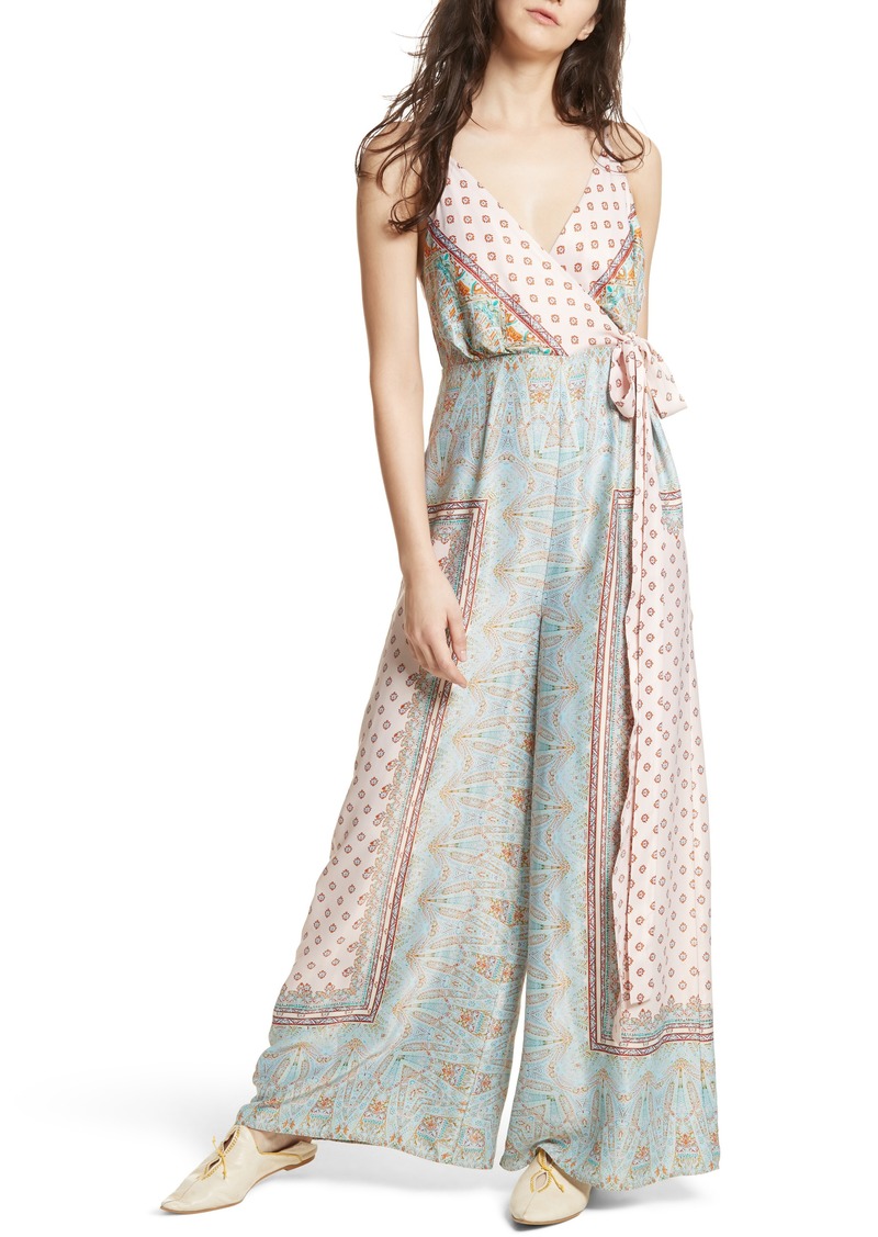 Free People Cabbage Rose Jumpsuit