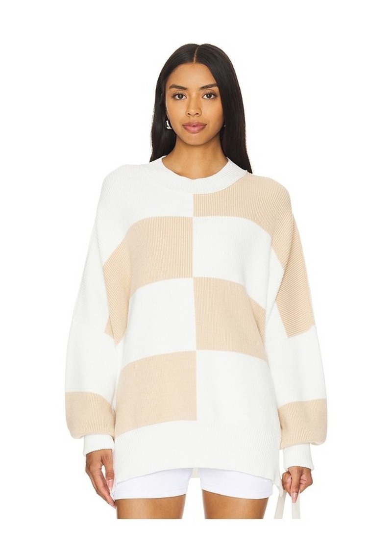 Free People Checker Easy Street Tunic