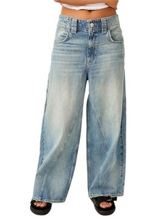 Free People Chill Vibes Wide Leg Jeans