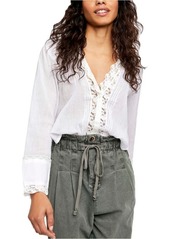 Free People Clemence Button-Up Blouse