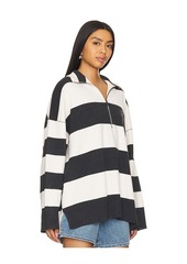 Free People Coastal Stripe Pullover