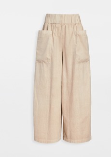 half court wide leg pants