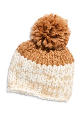 Free People Cozy Up Color Blocked Beanie