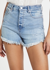 Free People Curvy Vintage High Rise Shorts