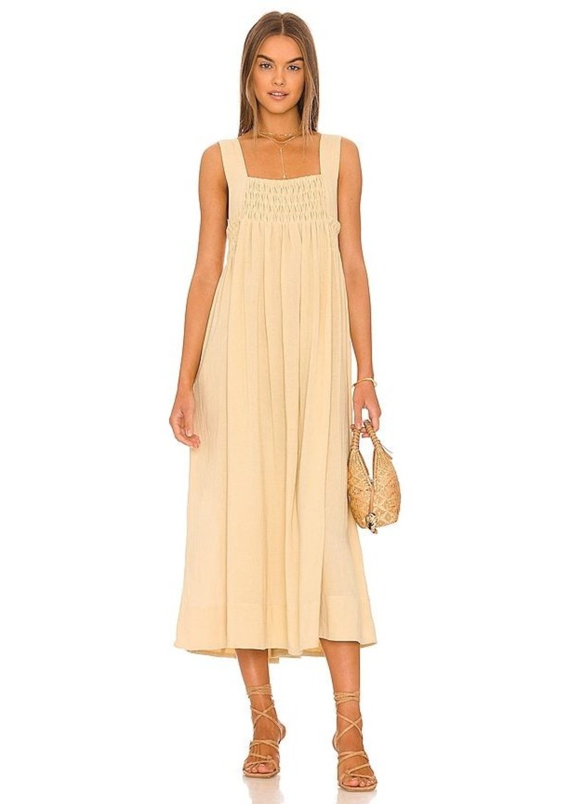 Free People Delphine Midi Dress