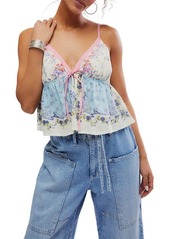 Free People Double Date Floral Camisole
