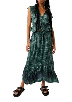 Free People Dreambound Crop Top & Maxi Skirt