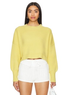 Free People Easy Street Crop Pullover