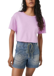 Free People Fade Into You Crop T-Shirt