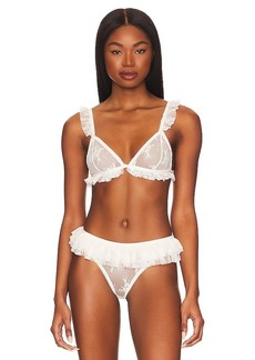 Free People Feeling Frilly Triangle Bralette
