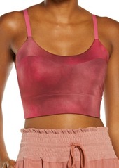 Free People FP Movement Beat the Heat Reversible Sports Bra in Wild Raspberry/Fig at Nordstrom