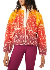 Free People FP Movement Rocky Ridge Jacket in Marigold Combo at Nordstrom
