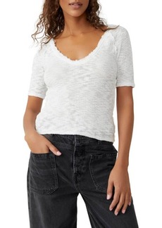 Free People Francis Textured T-Shirt