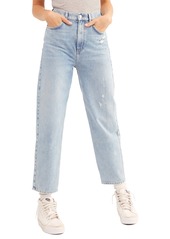 Free People Frank Dad Jeans (Icy Blue)
