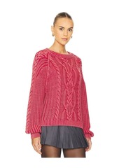 Free People Frankie Cable Sweater