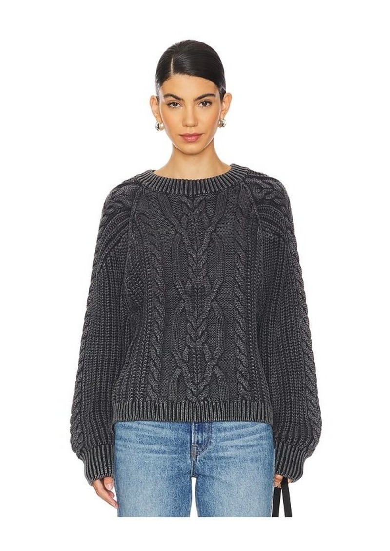 Free People Frankie Cable Sweater