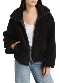 Free People Get Cozy Faux Shearling Jacket