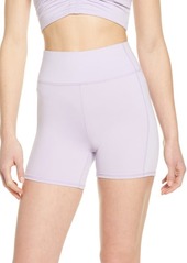 Free People Hang Time High Waist Shorts in Lavender at Nordstrom