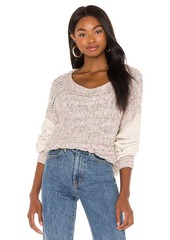 Free People Honey Cable Pullover