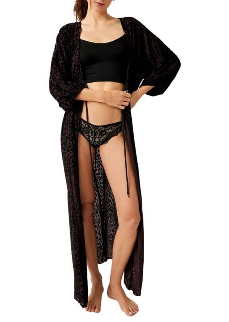 Free People In My Heart Burnout Robe