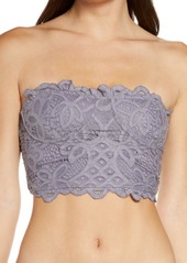 Free People Intimately FP Adella Corset Bralette in Slate at Nordstrom
