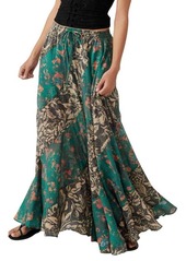 Free People Jackie Floral Maxi Skirt