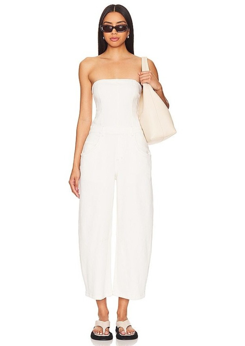 Free People Je Suis Pret Barrel Jumpsuit