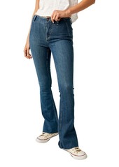 Free People Level Up Side Slit Bootcut Jeans