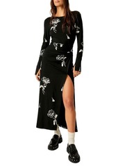 Free People Love & Be Loved Floral Long Sleeve Maxi Dress