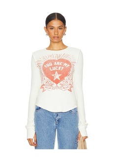 Free People Lucky Locket Tee