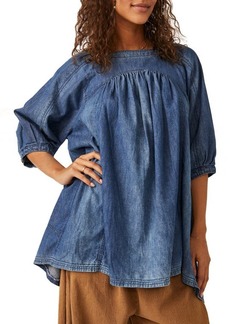 Free People Memories of You Chambray Top