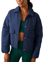 Free People Off The Bleachers Coaches Jacket