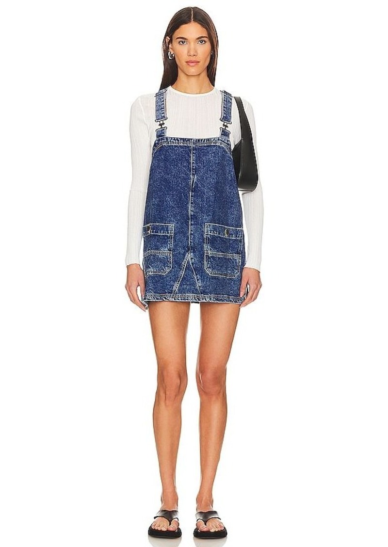 Free People x We The Free Overall Smock Mini Dress