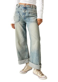Free People Palmer Cuffed Baggy Jeans