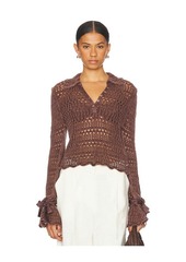 Free People Pointelle Pullover