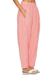 Free People Preppy Poplin Gingham Pants