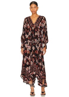 Free People Rows Of Roses Maxi Dress