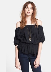 Free People 'Solid Shades of Cool' Blouse