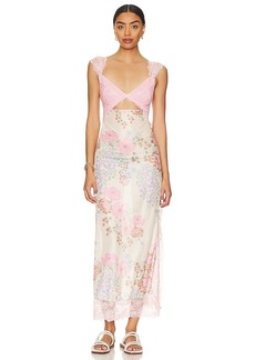 Free People Suddenly Fine Maxi Slip Dress