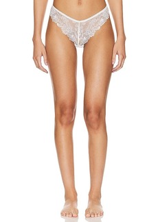 Free People Suddenly Fine Thong In Ivory