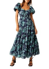 Free People Sundrenched Floral Tiered Maxi Sundress