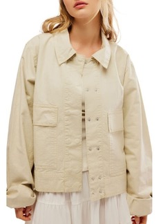 Free People Suzy Cotton & Linen Jacket