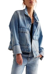 Free People Suzy Oversize Denim Jacket