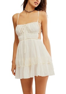 Free People Taking Sides Mini Dress