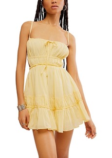 Free People Taking Sides Mini Dress