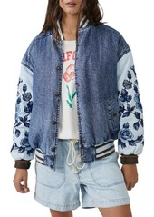 Free People Team Spirit Denim Jacket