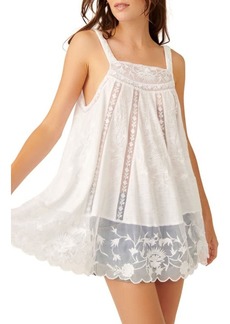 Free People Trinity Embroidered Tunic Top