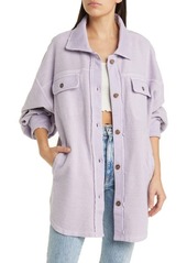 Free People We the Free Ruby Fleece Shirt Jacket