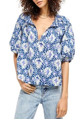 Free People Willow Printed Blouse