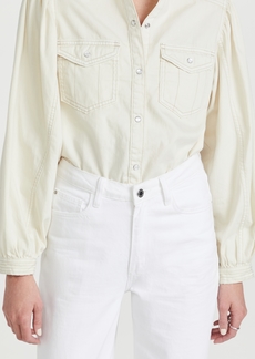 Free People With Love Denim Button Down